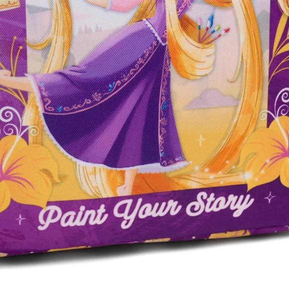 Disney Purple Rapunzel Floral Kids Backpack main image 9